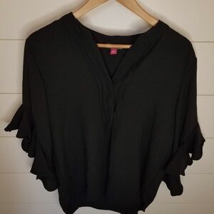 Vince Camuto Black Blouse